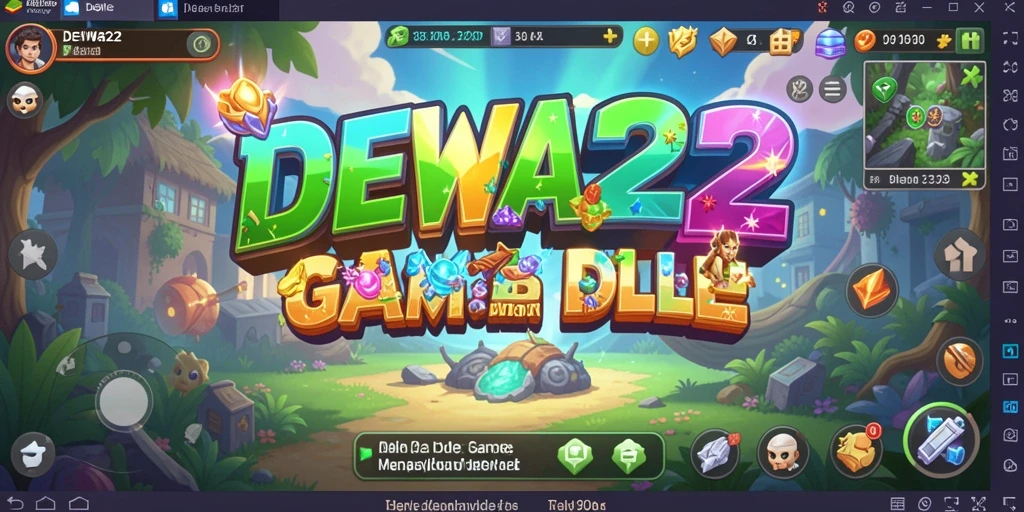 Tampilan gameplay DEWA22 yang menarik dan interaktif.