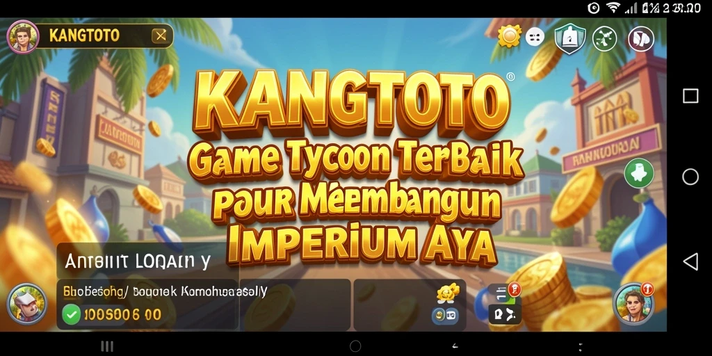 Tampilan gameplay KANGTOTO yang menarik dan penuh warna.