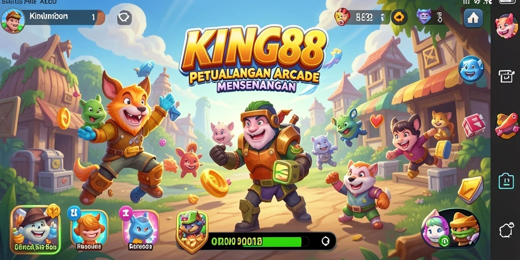 Screenshot KING88 menampilkan aksi seru dan tantangan gameplay yang menggembirakan.