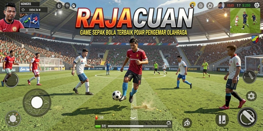 Tampilan gameplay RAJACUAN yang menarik dan mendebarkan.