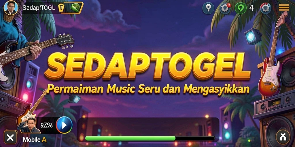 Tampilan gameplay SEDAPTOGEL yang seru dan interaktif.